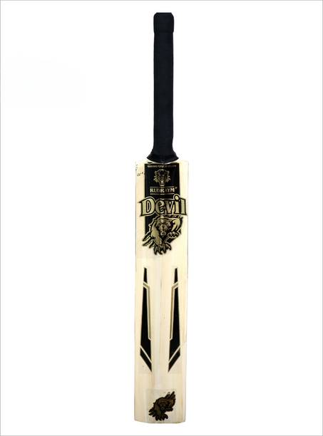 RUDRAYM Bat Size 6 Lightweight Popular Tennis Bat & Cover for Kids Boys/Girls Poplar Willow Cricket  Bat For 12 - 14 Yrs