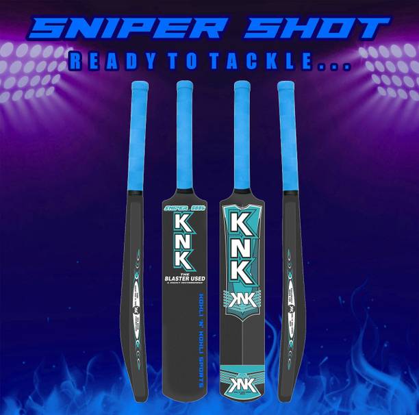 KNK Junior Size 3 For Age Group 4-8 Years PVC/ प्लास्टिक क्रिकेट  बैट फॉर 8 Yrs