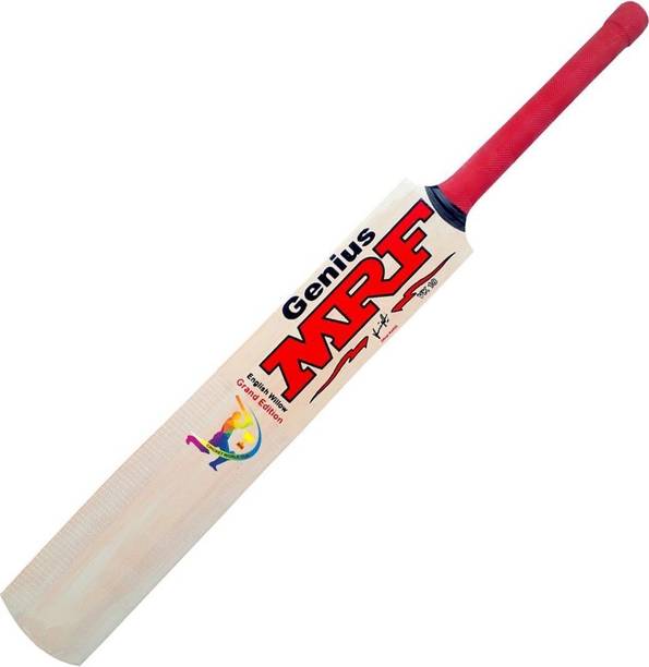 MRF Genius Virat Kohli world cup education Poplar Willow Cricket  Bat For 10 - 12 Yrs