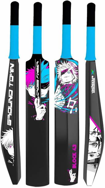 Jaspo Fumes Premium Hard Plastic Cricket Full Size Bat for All Age Groups PVC/Plastic Cricket  Bat For 15+ Yrs