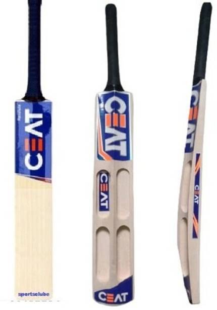 CEAT (Full Size) SCOOP TANNIS Poplar Willow Cricket Bat For 12-15 Yrs Poplar Willow Cricket  Bat For 15+ Yrs