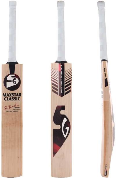 SG Maxstar Classic English Willow Cricket  Bat For 11 - 13 Yrs