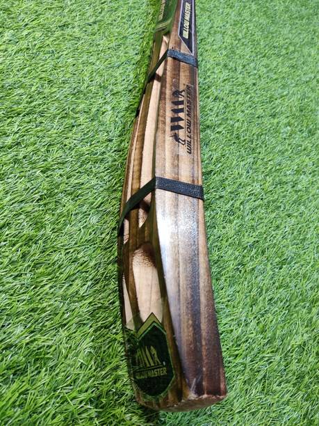 Willow master Triple blade Burn edition hard tennis ball Kashmir Willow Cricket  Bat For 15+ Yrs