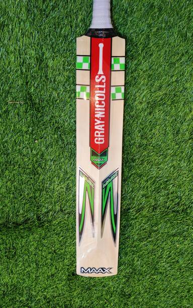 Modkart Grey Nicolls Handcrafted English Willow Cricket  Bat For 15+ Yrs