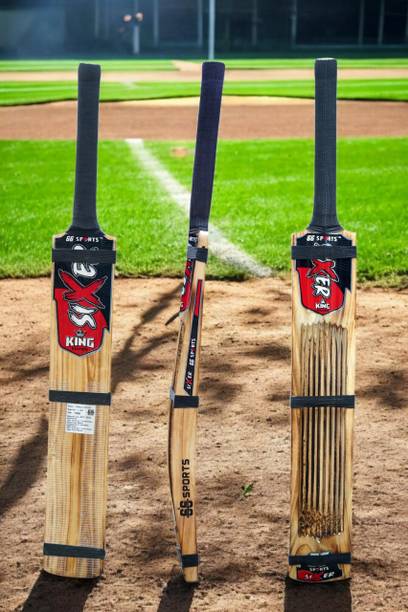 66 sports Classic English Willow Cricket Bat for Men Ka...