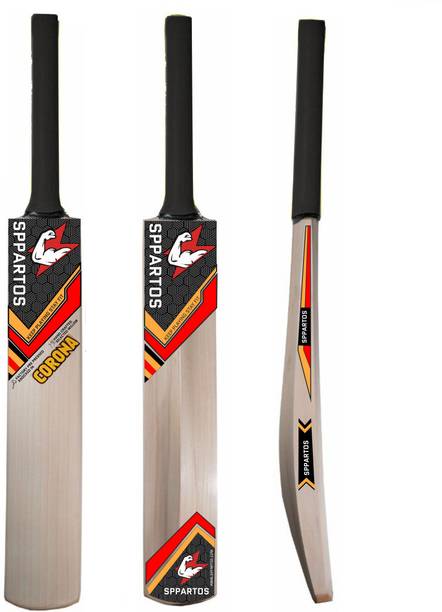 स्प्पार्टस Corona Half Cane Youth Size कश्मीर विलो क्रिकेट  बैट फॉर 9 - 11 Yrs