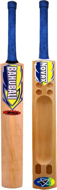 Optimus Novax® Bahubali Kashmir Willow Full Size Cricket Bat For Tennis Ball-Scoop 668F Kashmir Willow Cricket  Bat
