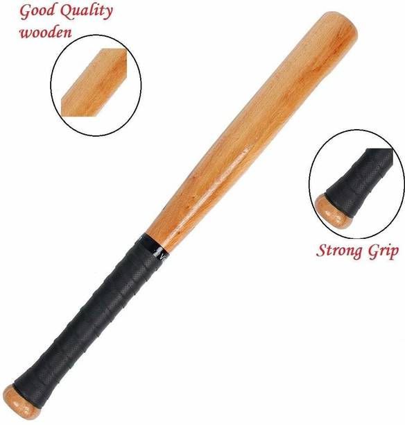 GG Gonex Wooden Baseball Bat - Heavy Duty Willow Baseball  Bat For 15+ Yrs