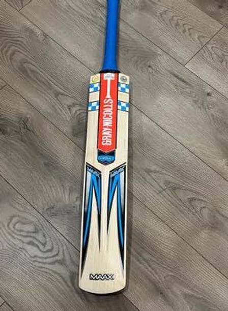 ISBN Hard Tennis Kashmir Willow Cricket  Bat For 15+ Yrs