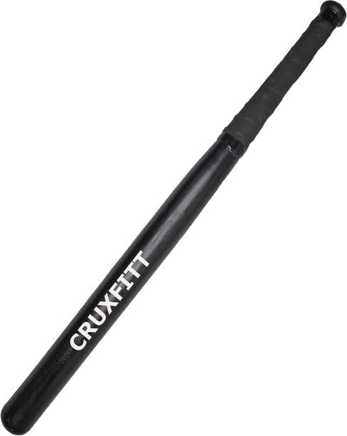 CRUXFITT Wooden Baseball Bat Heavy Duty Solid Sports basebat Ideal for self Defence Willow Baseball  Bat For 15+ Yrs