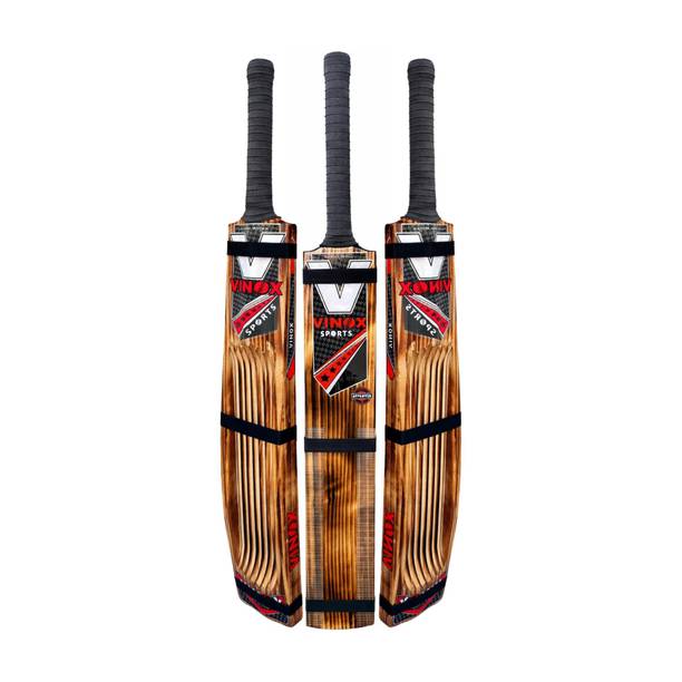 vinox Titanium Edge Pro Blade Kashmir Willow Cricket  Bat For 15+ Yrs