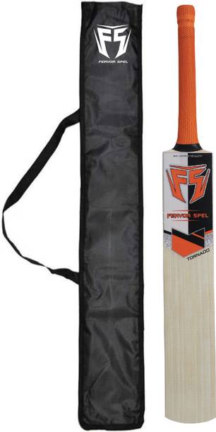 Fervor Spel Kashmir Willow Kashmir Willow Cricket Bat For 15+ Yr