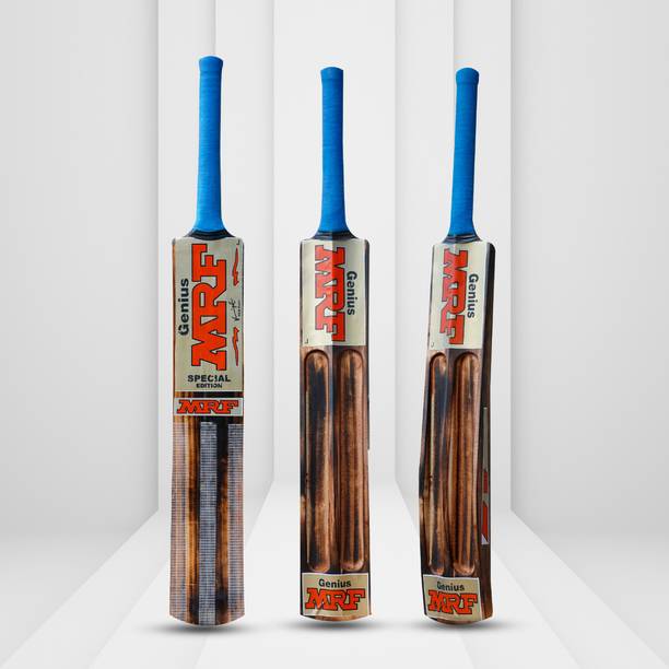 IPL LIVE Inferno Pro Burn Bat Full Size Poplar Willow Cricket  Bat For 12 - 14 Yrs