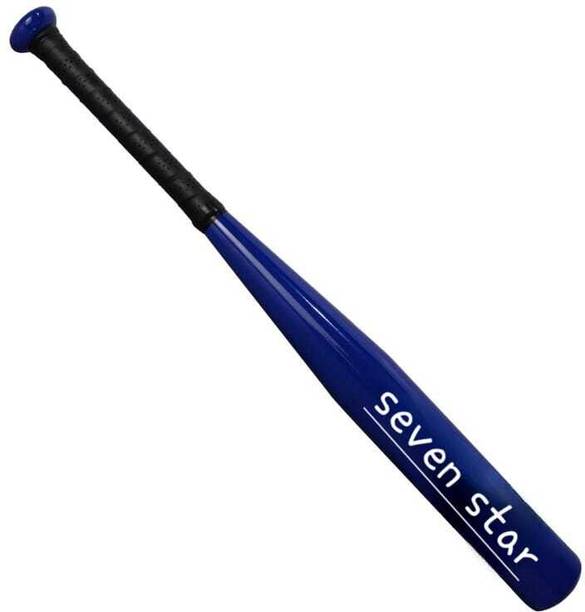 Yash industries meerut YSIGLOBEL Heavy Duty Natural Wood Baseball Bat unisex baseball {blue} Willow Baseball  Bat For 15+ Yrs