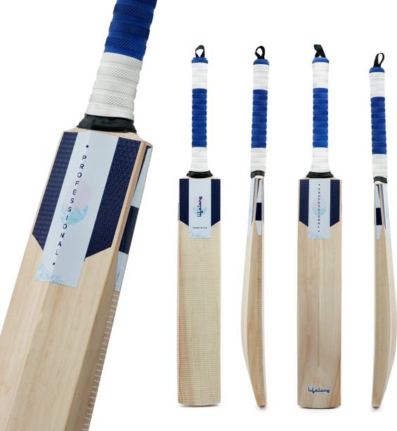 Lifelong Adult Kasmir Willow Bat Size SH Kashmir Willow Cricket  Bat For 15+ Yrs