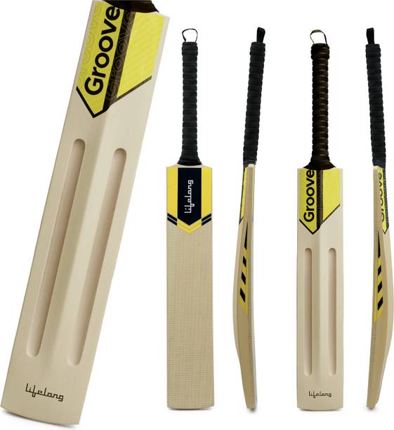 Lifelong Adult Groove bat Size SH Poplar Willow Cricket  Bat For 15+ Yrs