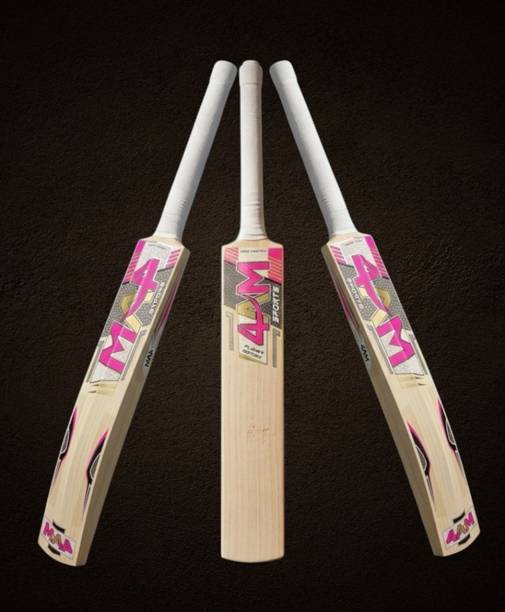 4am sports 4AM POPLAR SPORTS BAT_X36 Poplar Willow Cricket  Bat For 11 - 13 Yrs