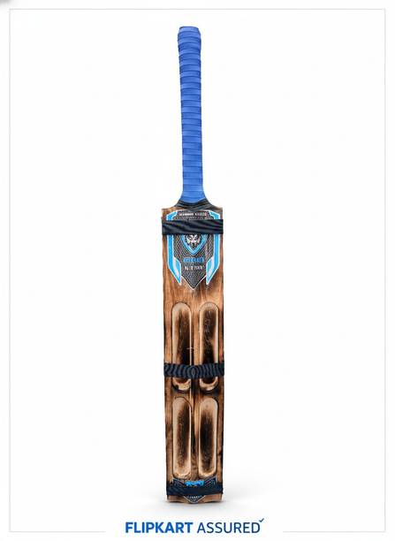 vinox 4 Capsule Design Burn Edition Power Play Cricket Bat Poplar Willow Cricket  Bat For 15+ Yrs
