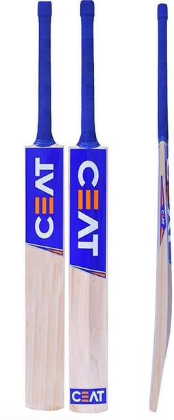 Traders Ceat Tennis Ball Poplar Willow Bat Poplar Willow Cricket  Bat For 15+ Yrs