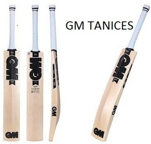 Traders bk g hard tanice boll bat free bat cover Cricket Bat (900 g) Kashmir Willow Cricket  Bat For 15+ Yrs