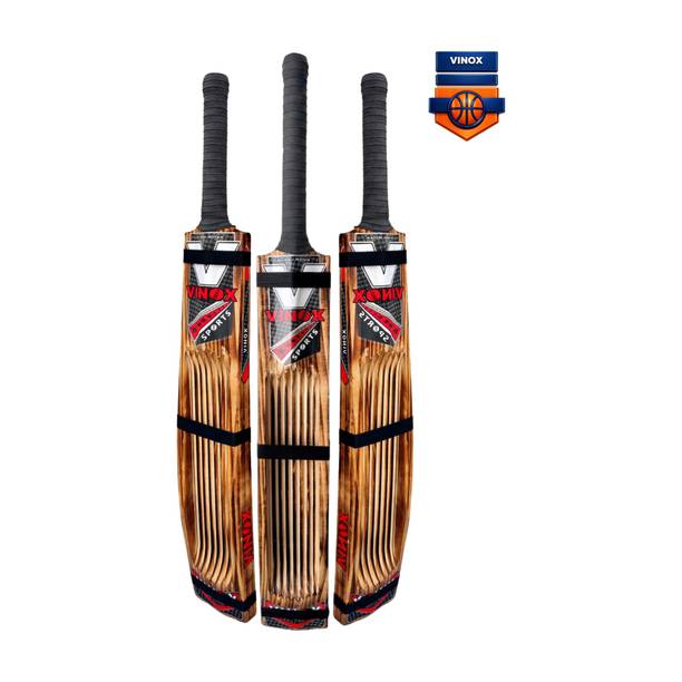 vinox ThunderDrive Triple Core Bat Kashmir Willow Cricket  Bat For 15+ Yrs