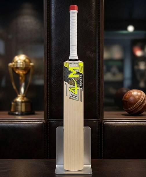 4am sports 4AM BAT POPLAR_A3 Poplar Willow Cricket  Bat For 11 - 13 Yrs