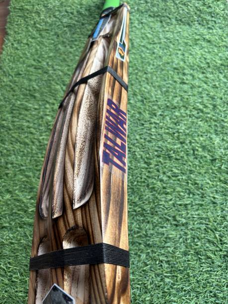 pitchvision Talwar Burn Edition Hard Tennis Bat Kashmir Willow Cricket  Bat For 15+ Yrs