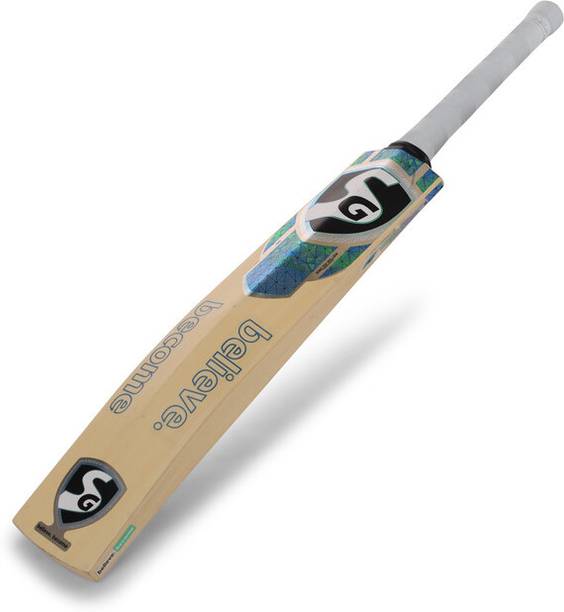 SG Cricket Bat SUPER COVER No 4 English Willow Cricket  Bat For 15+ Yrs