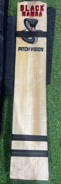 पिचविज़न KWE Black Mamba Bat कश्मीर विलो क्रिकेट  बैट फॉर 15+ Yrs