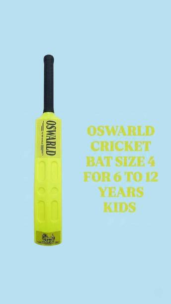 oswarld yellow bat cricket PVC/Plastic Cricket Bat For...
