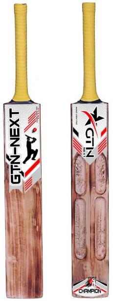 GTN Next Burn Scoop Cricket Bat Tennis Ball and Rubber Ball Play -No Leather Ball Play Poplar Willow Cricket  Bat