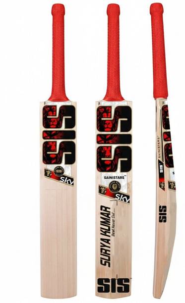 SIS SAINISTARS Tennis bat Poplar Willow Cricket  Bat For 15+ Yrs