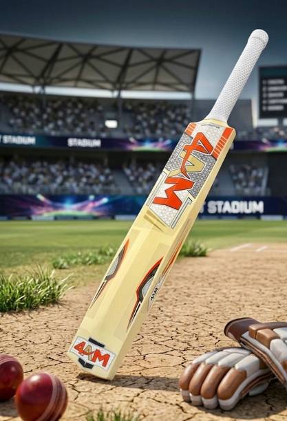 4am sports new edition bat for training_A41 Poplar Willow Cricket  Bat For 11 - 13 Yrs