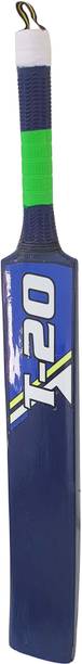 Jaspo T-20 wooden Cricket Bat Color: Blue (Size-5) Poplar Willow Cricket  Bat For 10 - 12 Yrs