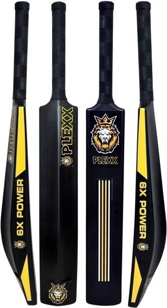प्लेक्स Plastic Bat full size (34X4.5inch) For all age groups PVC/ प्लास्टिक क्रिकेट  बैट फॉर 15+ Yrs