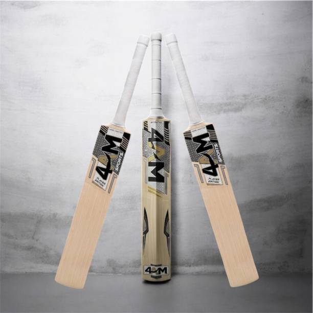 4am sports KNIGHT EDITION BAT_K190 Poplar Willow Cricket  Bat For 11 - 13 Yrs