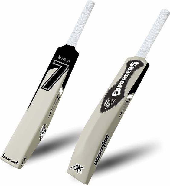 Jaspo 7 Enforcers Heavy Duty Full Size PVC/Plastic Cricket  Bat For 15+ Yrs