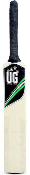 UG SPORTS Professional Grade High Quality With Powerful Edges Junior Size - 2 Poplar Willow Cricket  Bat For 8 Yrs