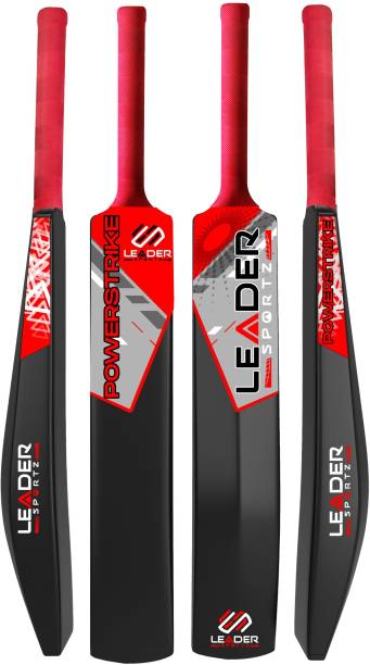 Leader Sportz Powerstrike Bat Cricket for Adults | Heavy Plastic Tennis Bat for Gully Cricket PVC/Plastic Cricket  Bat