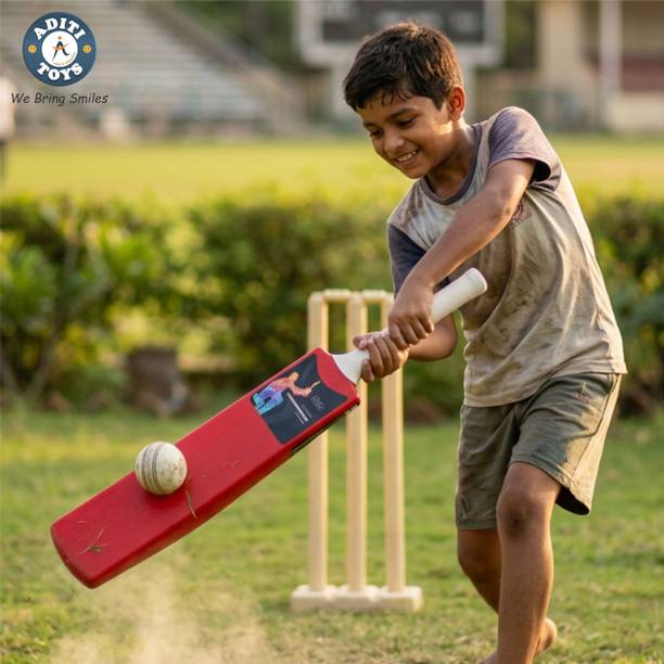 Aditi Toys Pro Poweredge Big Cricket Turf Bat 27.8 inch for Kids