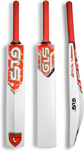 GLS Speed Pro Heavy Plastic Tennis Cricket Bat For Adults- White PVC/Plastic Cricket  Bat For 15+ Yrs