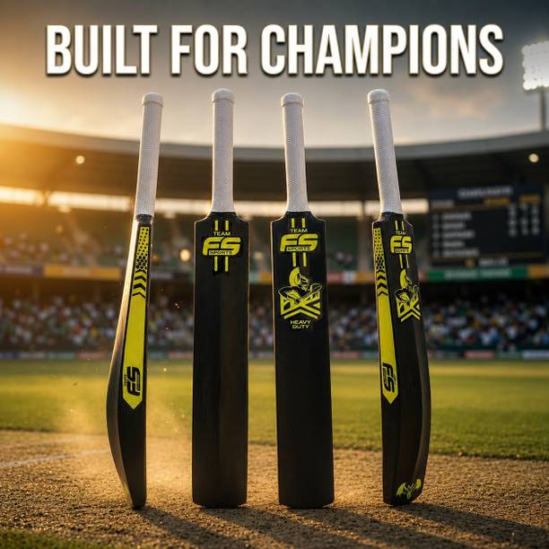 FSE Plastic Cricket Bat for adults and kids Heavy Duty Plastic Cricket Bat PVC/Plastic Cricket  Bat For 15+ Yrs