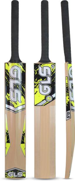 जी एल एस Katana Cricket Tennis Full Size with Free Tetron Cover and Tennis Ball पोपलर विलो क्रिकेट  बैट फॉर 15+ Yrs