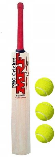 पमग Kids Junior Cricket Bat for 3-5 Years पोपलर विलो क्रिकेट  बैट फॉर 4 - 5 Yrs