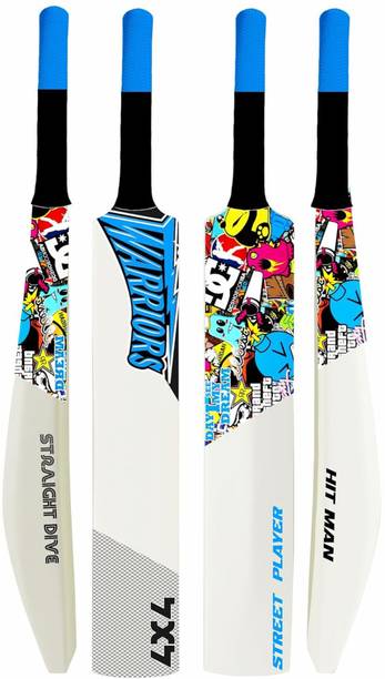 Jaspo Warrior Plastic Tennis Bat Full Size 34x4.5 Inch PVC/Plastic Cricket  Bat For 15+ Yrs