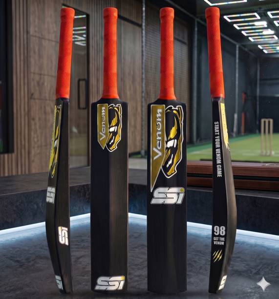 SSI Lightweight Long Handle Plastic Cricket Bat for Kid...