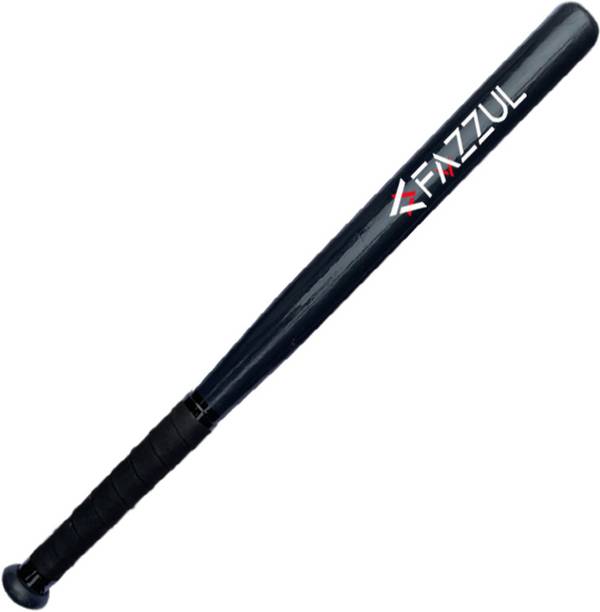 FAZZUL baseball bat for self defence Wooden Black Willow Baseball  Bat For 15+ Yrs