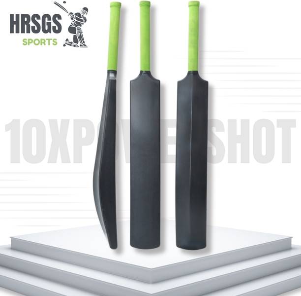 HRSGS Pro_X Hard Plastic/Fiber Tennis Ball Cricket Bat for Kids PVC/Plastic Cricket  Bat For 15+ Yrs