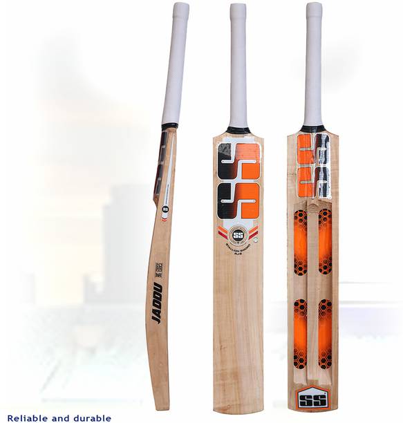 SS Players jumbo Players Scoop Tennis Bat Kashmir Willow Cricket  Bat For 15+ Yrs