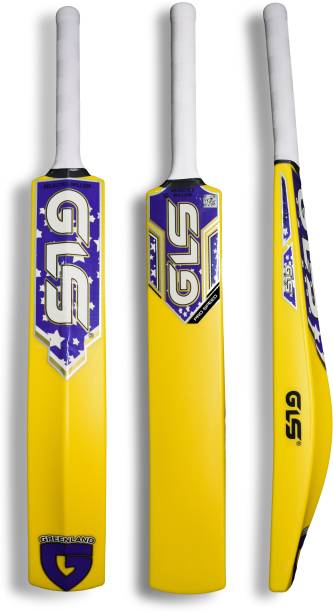 GLS Speed Pro Heavy Plastic Tennis Cricket Bat For Adults- Yellow -(Size-4) PVC/Plastic Cricket  Bat
